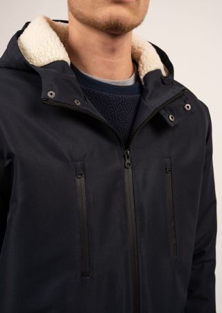 Parka imperméable doublée sherpa, matelassage duvet St GAËTAN Saint James