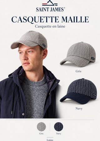 CASQUETTE EN MAILLE |Saint James