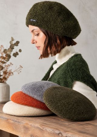BERET BOUCLETTE Maille |Saint James