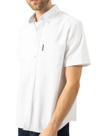 AMBOISE Chemise en coton Manches Courtes SAINT JAMES