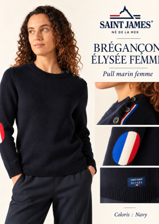 BRÉGANÇON ELYSEE Pull Femme | Saint James
