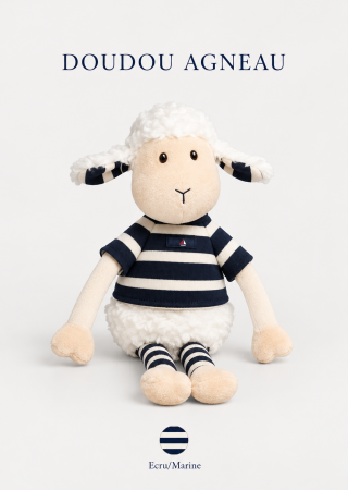 AGNEAU Peluche Saint James