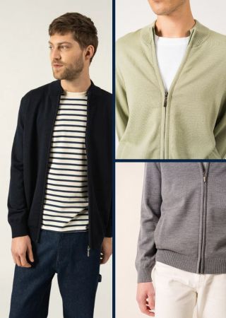 COLORADO II Gilet zippé homme |Saint James