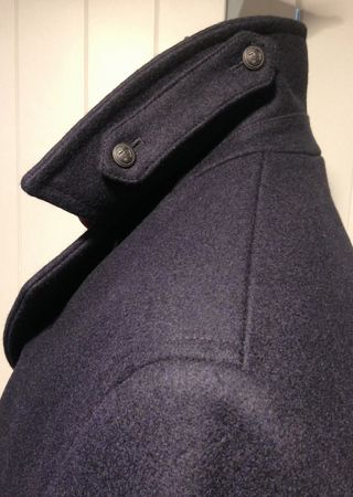 GALION II Caban authentique en drap de laine Saint James