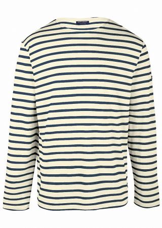 MINQUIERS MODERNE  tee-shirt marin Saint James rayé mixte