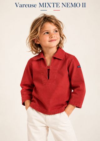 NEMO II  Vareuse authentique enfant en toile de coton canvas