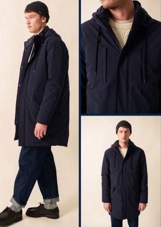 Parka longue ST ANTOINE -matelassée -Saint James |Le Matelot