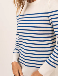 MAREE II  R pull Marin rayé femme Saint James