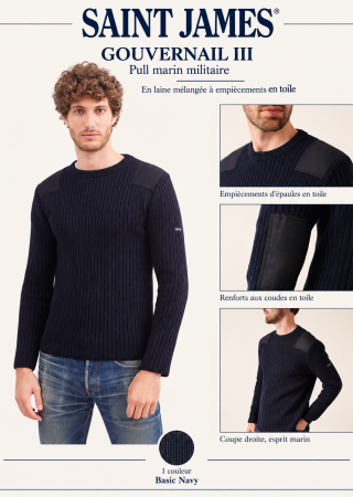GOUVERNAIL III PULL Saint James 