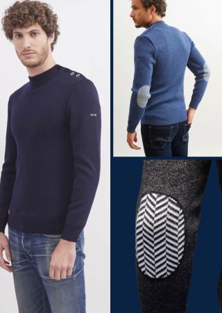 MATELOT LSF Pull homme  SAINT JAMES et SLIP FRANCAIS