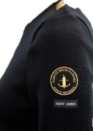 ASTROLABE Pull marin uni  SAINT JAMES x Marine nationale