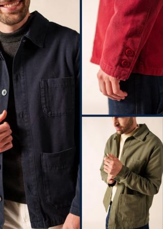 SIROCCO veste homme col plat Saint James