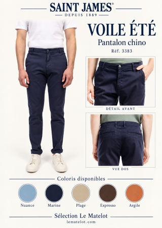 VOILE ÉTÉ II Pantalon |Saint James