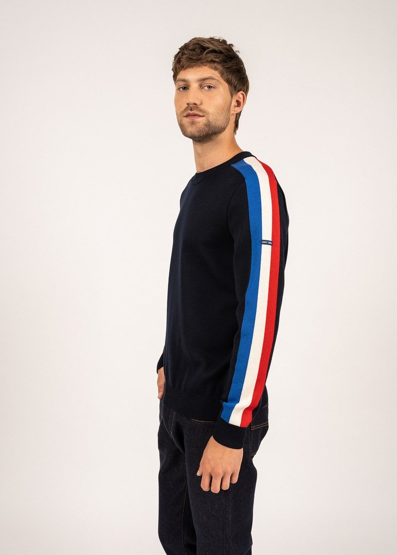 PULL RAGLAN ELYS Pull homme Saint James |Boutique Saint James