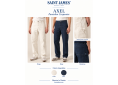 Saint James – Pantalon homme AXEL Carpenter en denim