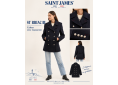 Saint James – Caban femme ST BRIAC III col tailleur