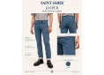 Saint James – JASPER jean homme confort Denim
