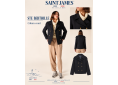Saint James – Caban court femme STE BERTHILLE en drap de laine