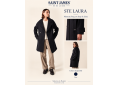 Saint James – STE LAURA manteau long femme en drap de laine