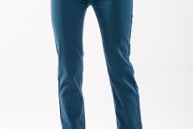 MIMOSA  Pantalon Saint James  satin 5 poches taille haute