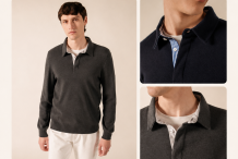 BADEN Pull en laine version col polo |Saint James