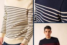 BINIC Pull marin homme rayé coupe confortable| Saint James