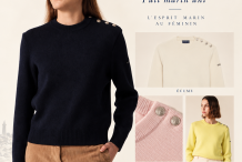 CANCALE Femme Pull Femme Col Rond |Saint James