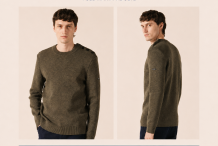 CANCALE M U  Pull marin homme col rond Saint James