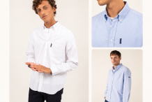 AMBOISE II  Chemise en coton  Manches Longues| Saint James
