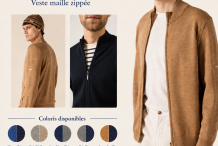 COLORADO II Gilet zippé homme |Saint James