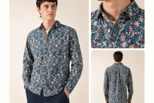 JAYDEN ML Chemise homme manches longues en popeline |Saint James