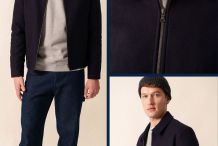 Blouson-homme–Drap de laine – Navy –St ADREIN- Saint James | Le Matelot