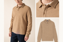 MILO Polo manches longues en maille piquée |Saint James