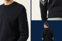 MONDIOVISIO EIFFEL Pull à coudières SAINT JAMES x La Tour Eiffel