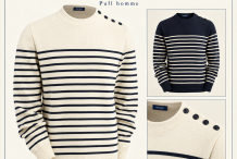 GALIOTE Version Rayé Pull homme |Saint James