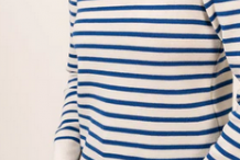 MAREE II R pull Marin  Blanc/Oxygène