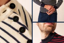 MATELOT 1 Rayé Pull marin homme |Saint James