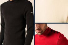 MATELOT 1 UNI pull marin homme| Saint James