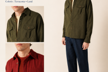 ST  FABIO Surchemise en flanelle |Saint James