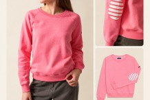 PATSY Pull esprit Sweat en Molleton| Saint James