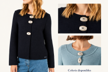 ADRETS REEDIT Veste Femme en Laine |Saint James