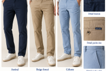 VOILE HIVER II Pantalon Chino| Saint James